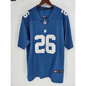 NFL New York Giants Saquon Barkley Jersey Nike #26 Men's XL